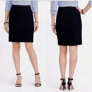 J. Crew Factory Wool Pencil Skirt
